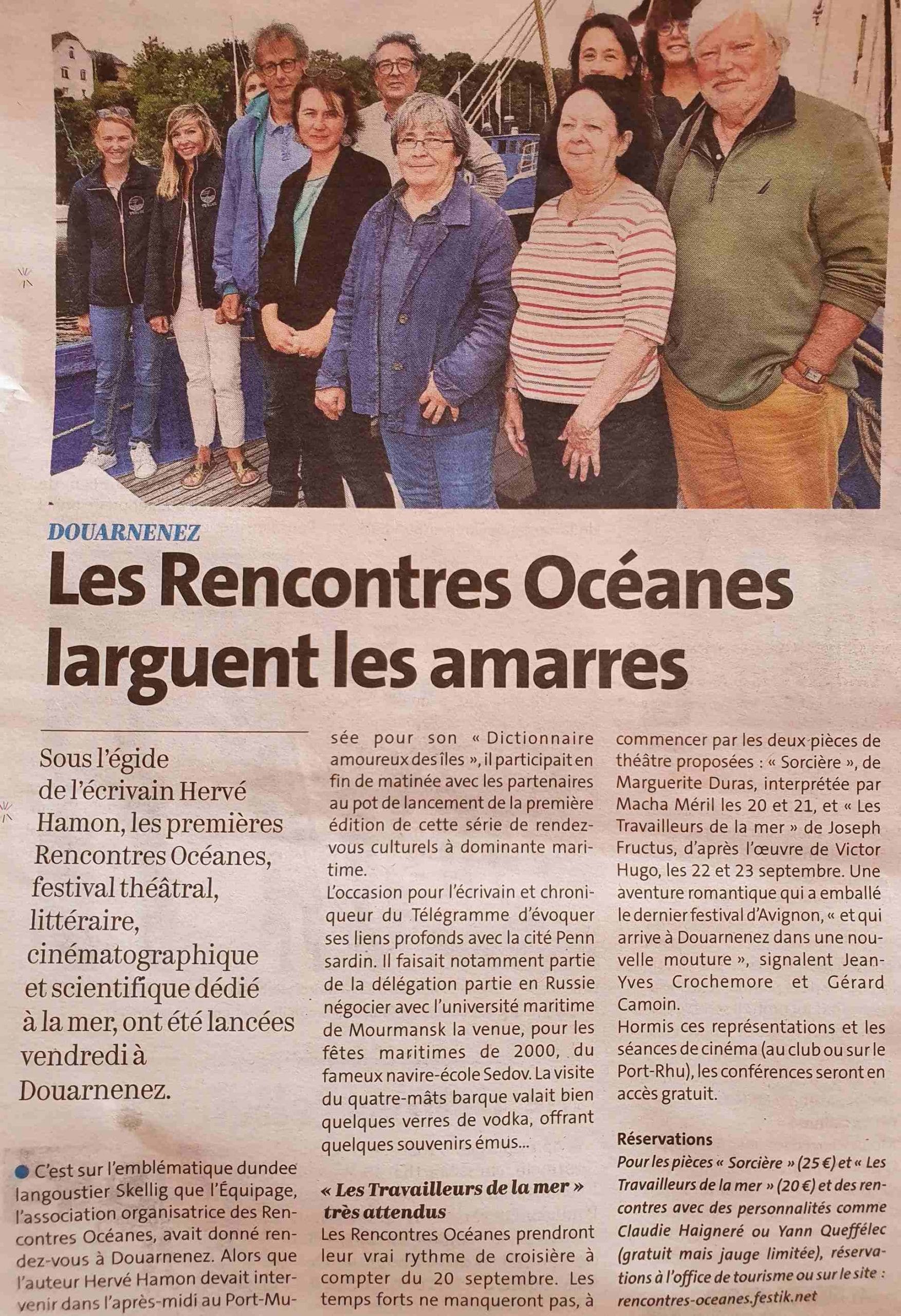 Partenariat les rencontres océanes