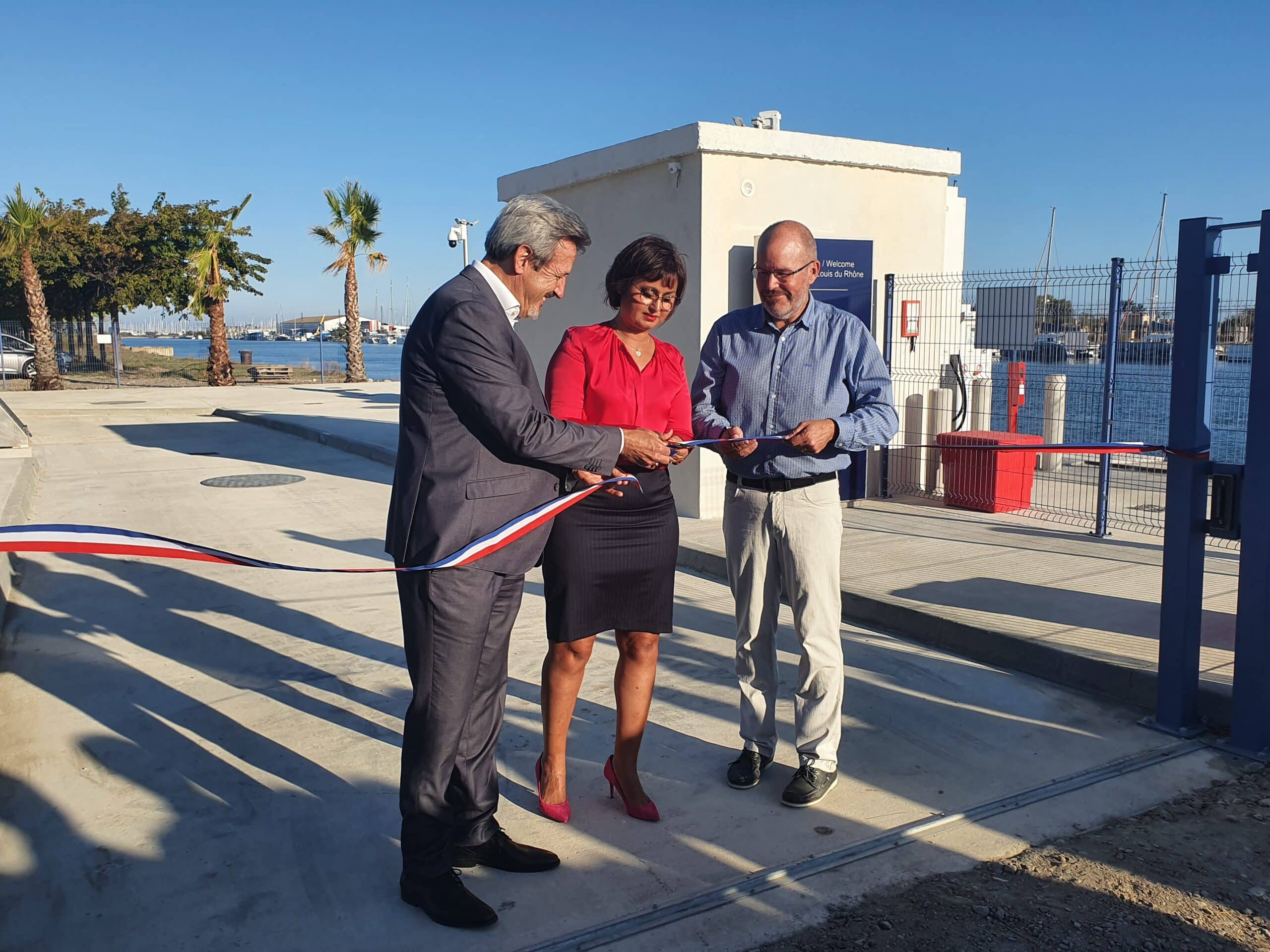 Nouvelle station à Port Saint-Louis du Rhône